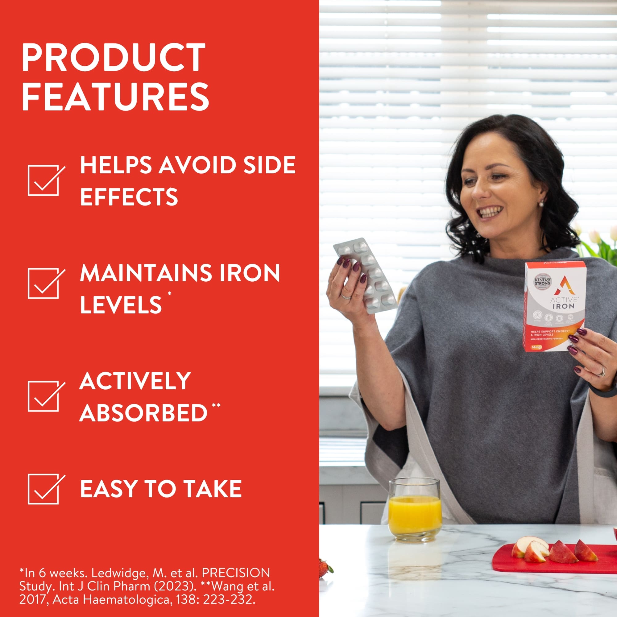 ACTIVE IRON CAPS 14MG 30 pack