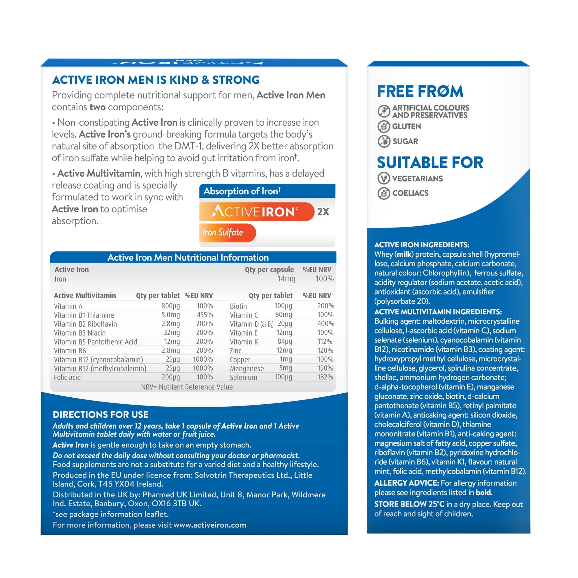 ACTIVE IRON MEN 60 pack