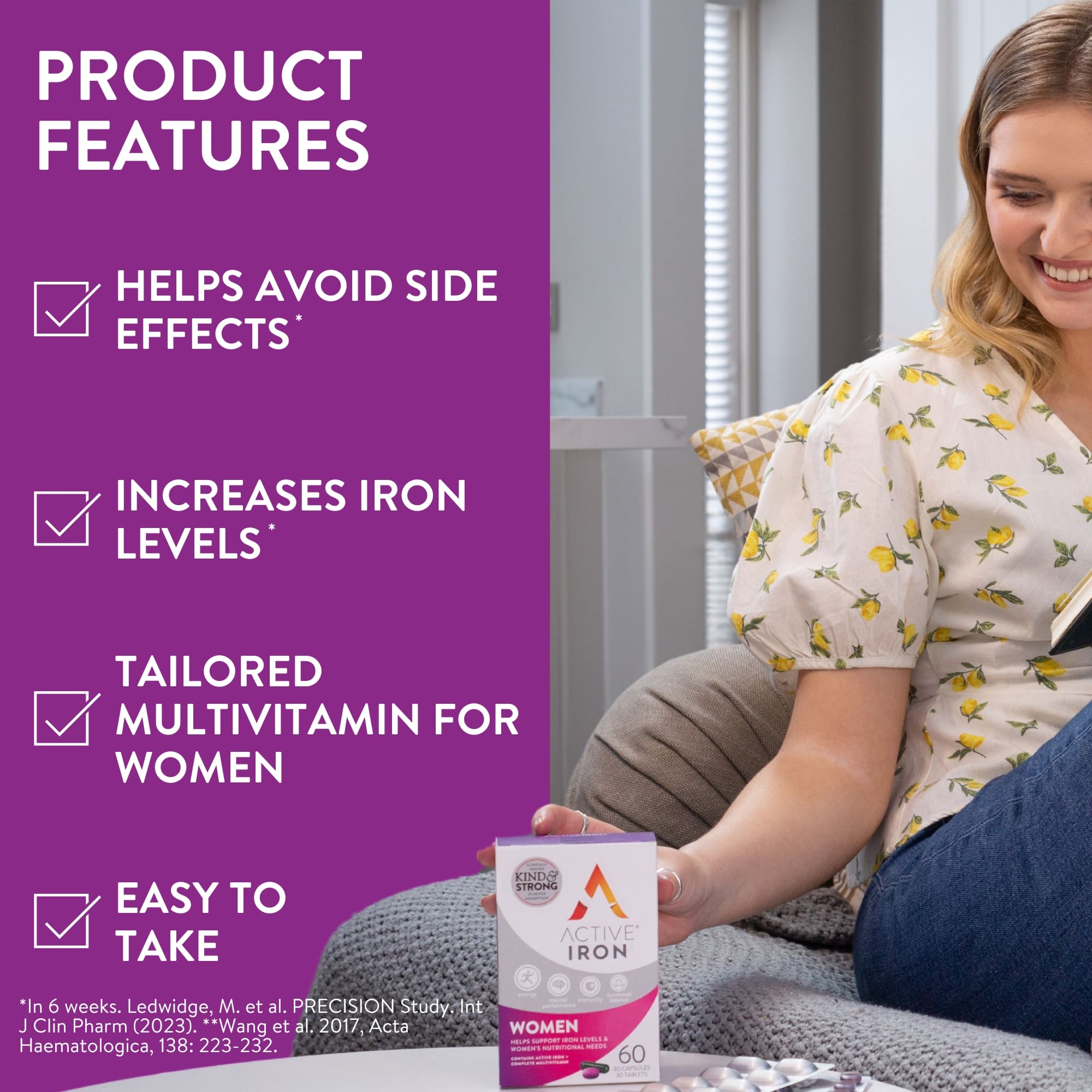 ACTIVE IRON FOR WOMEN