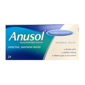 ANUSOL SUPPOSITORIES 24 pack