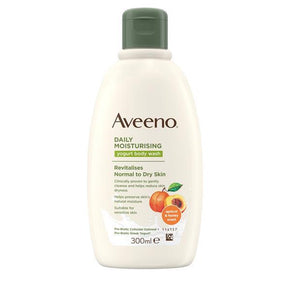 AVEENO YOGURT BODY WASH APRICOT 300ml