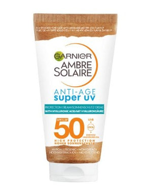 Ambre Solaire Super UV Anti-age Face Protection Cream SPF50 Tube 50ml