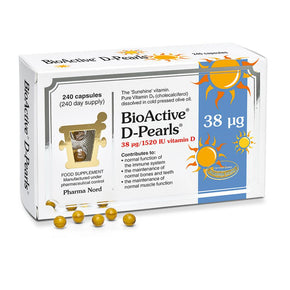 BIOACTIVE D-PEARLS 38UG 240 PACK