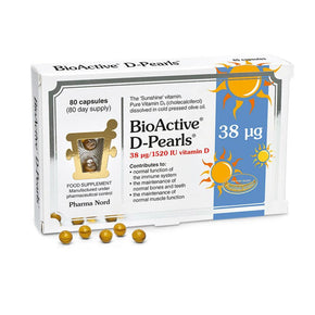 BIOACTIVE D-PEARLS 38UG 80 PACK