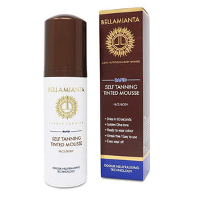 Bellamianta Rapid Self Tanning Tinted Mousse