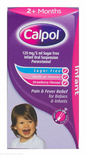 CALPOL SUGAR FREE INFANT SUSPENSION 60ml