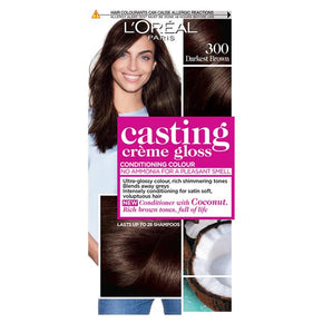 CASTING CREME GLOSS (SHADE: DARKEST BROWN 300)