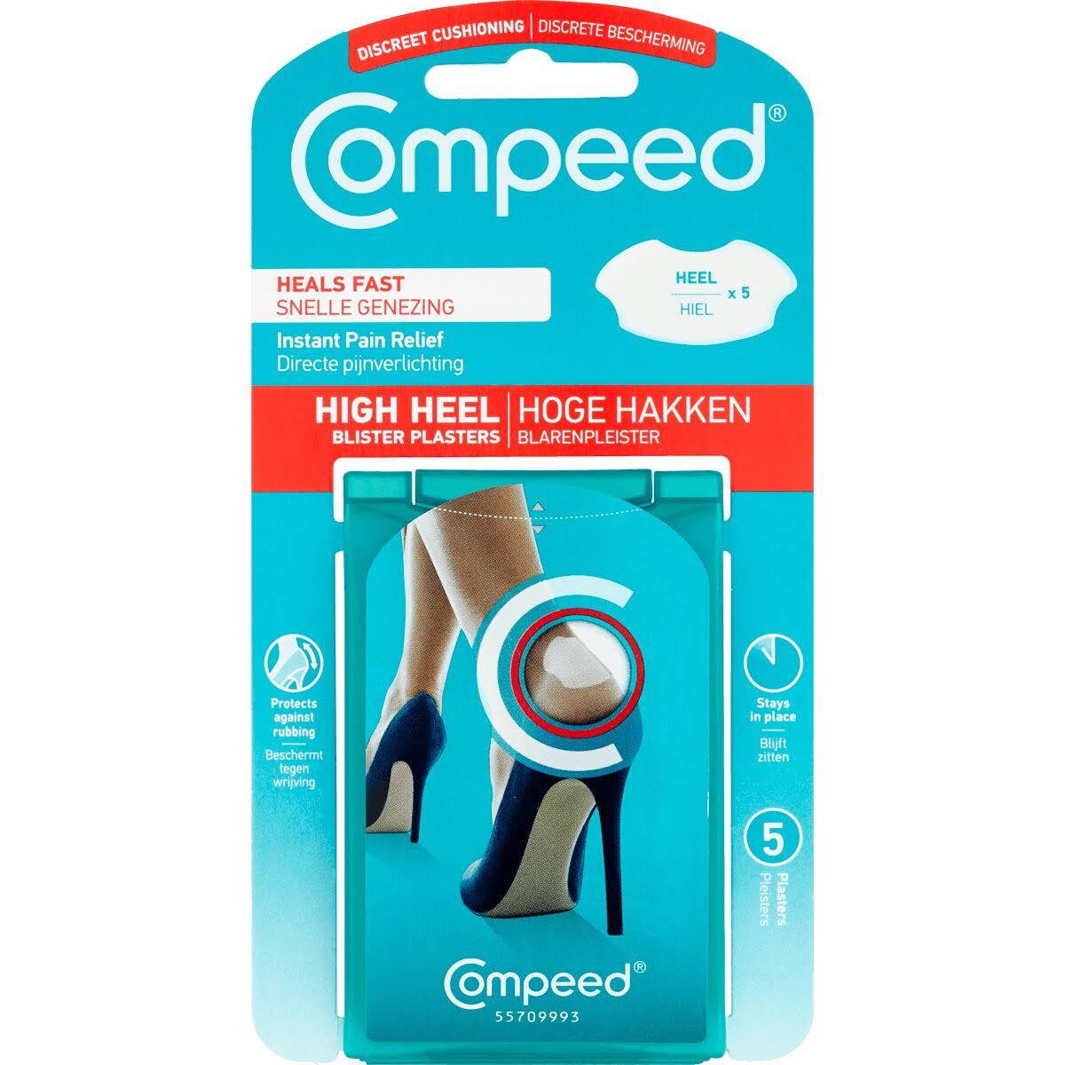 COMPEED HIGH HEEL BLISTER PLASTER 5 PACK