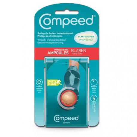 COMPEED UNDERFOOT BLISTER PLASTER 5 PACK