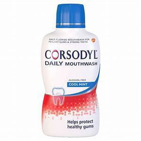 CORSODYL DAILY COOL MINT MOUTHWASH 500ml