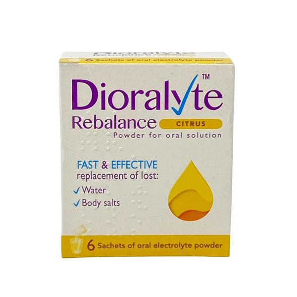 DIORALYTE SACHETS CITRUS 6 PACK