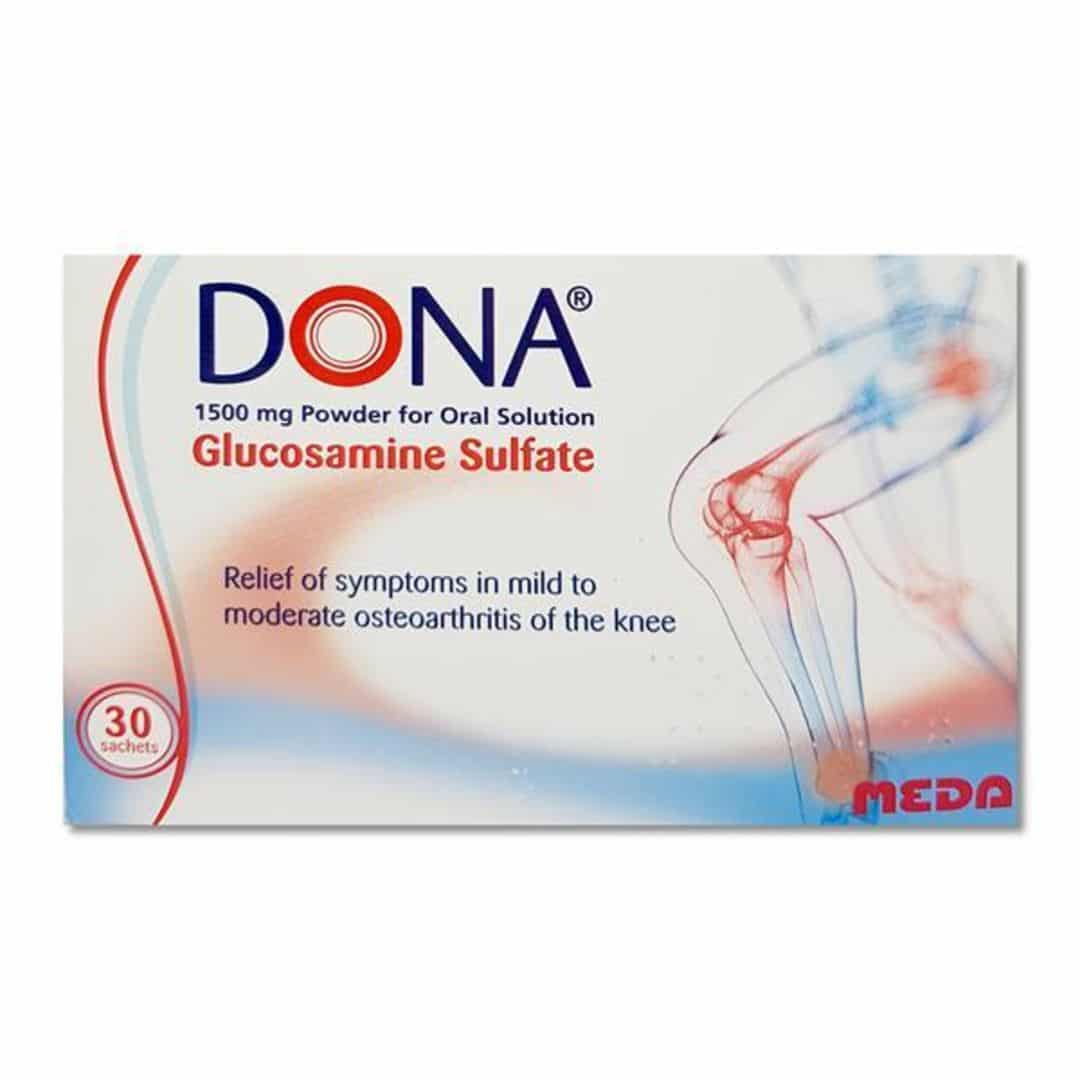 Dona Glucosamine Sulfate 1500 mg Powder for Oral Solution (30 pack)