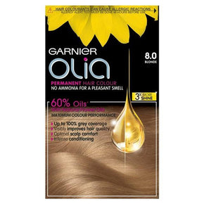 GARNIER OLIA PERMANENT HAIR DYE 8.0 BLONDE