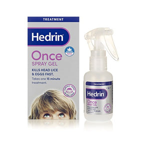 Hedrin Once Spray Gel