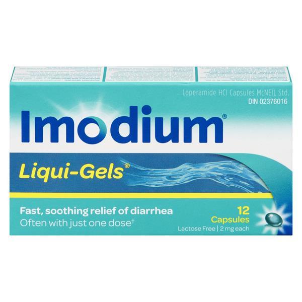 IMODIUM LIQUIGELS 12