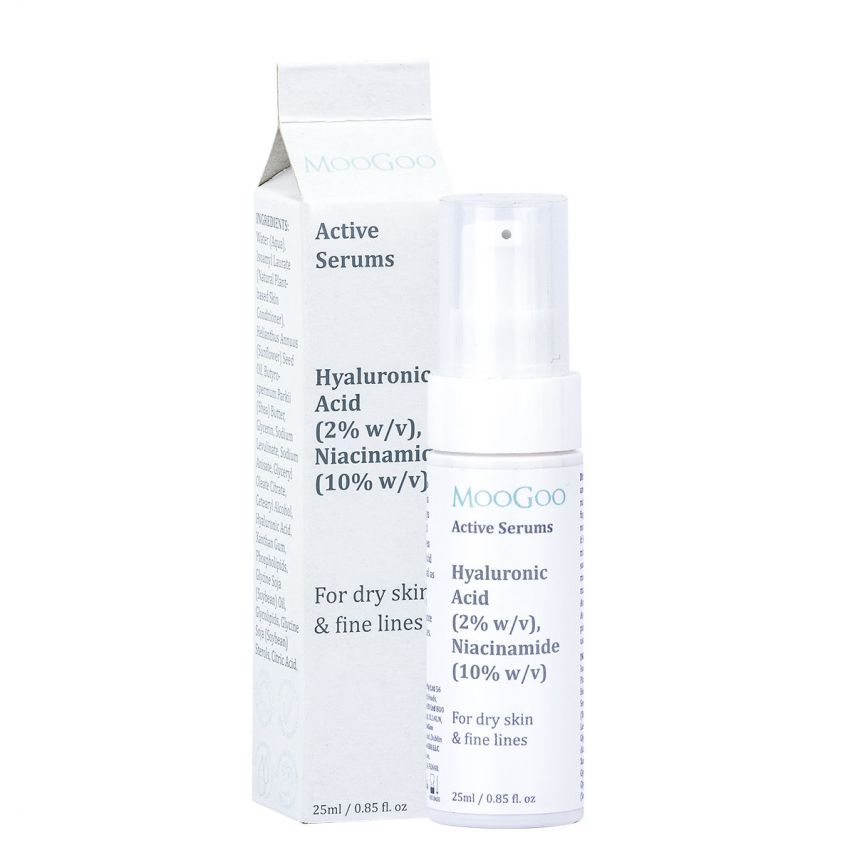 MooGoo Hyaluronic Acid (2% w/v), Niacinaminde (10% w/v)