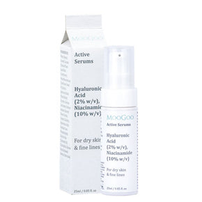 MooGoo Hyaluronic Acid (2% w/v), Niacinaminde (10% w/v)
