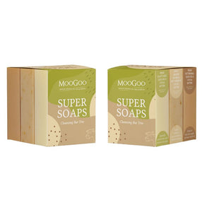 MooGoo Super Soaps Cleansing Bar Trio