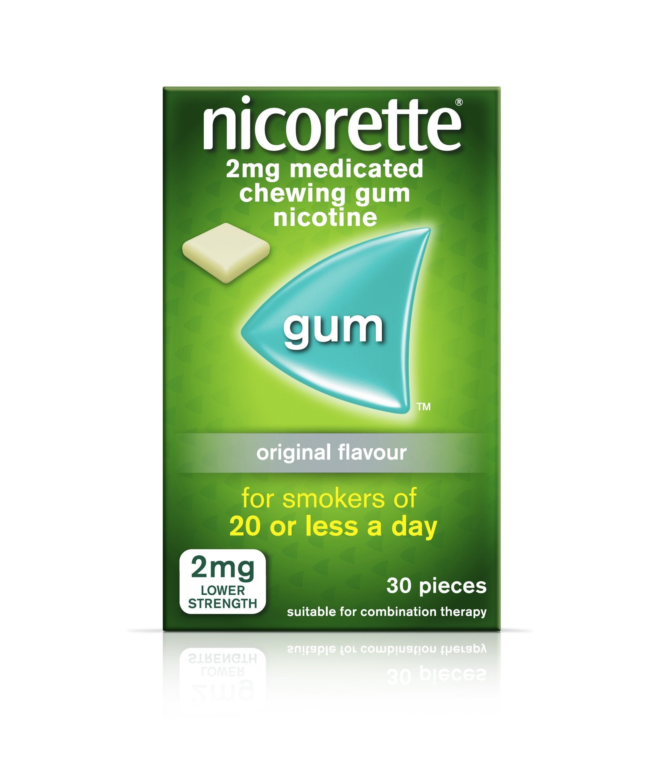 NICORETTE 2MG GUM 30