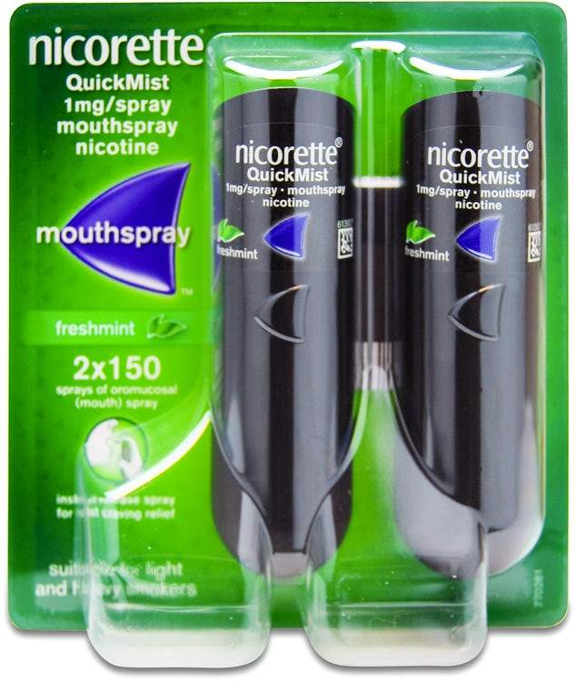 NICORETTE QUICK MIST FRESHMINT 2 x 150
