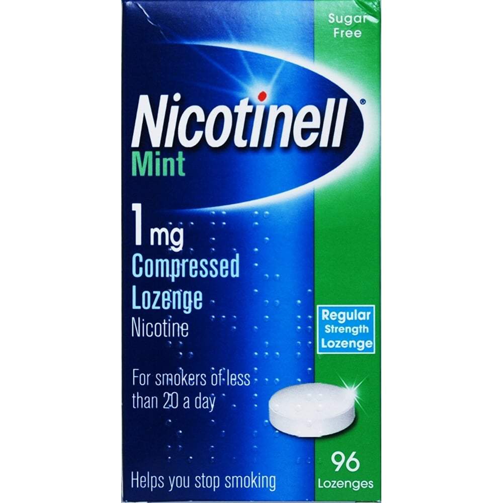 NICOTINELL MINT LOZENGE 1MG 96