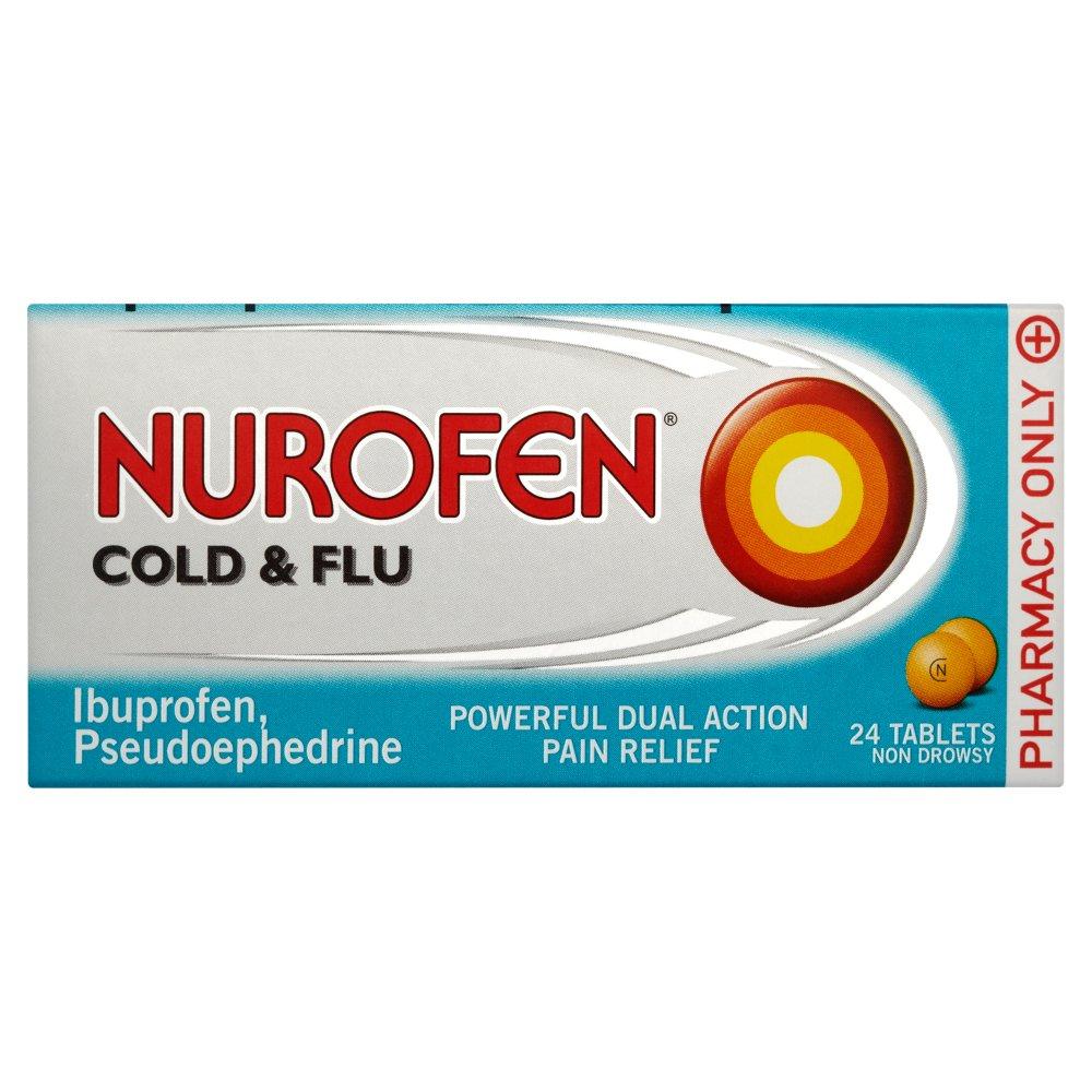 NUROFEN COLD AND FLU TABS 24
