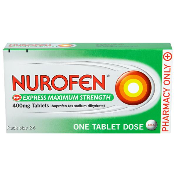 NUROFEN EXPRESS 400MG 24