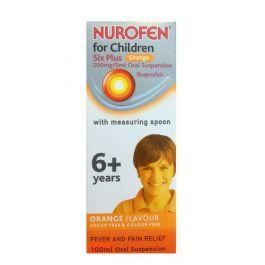 NUROFEN FC 6 PLUS ORANGE ORAL 100ML