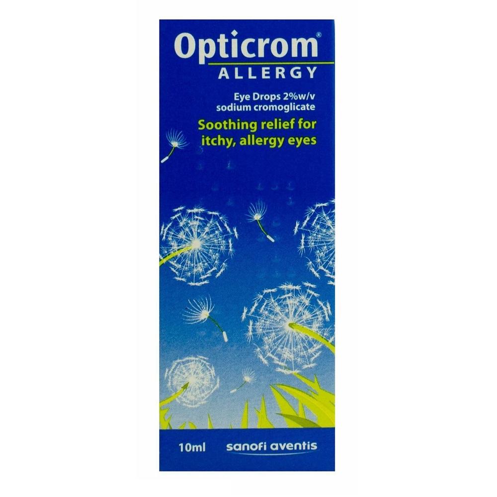 OPTICROM ALLERY EYE DROPS 10ml