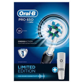 ORAL B PRO 650 BLACK POWERBRUSH