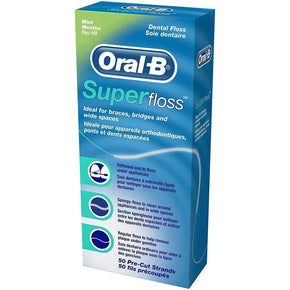 ORAL B SUPERFLOSS STRANDS 50