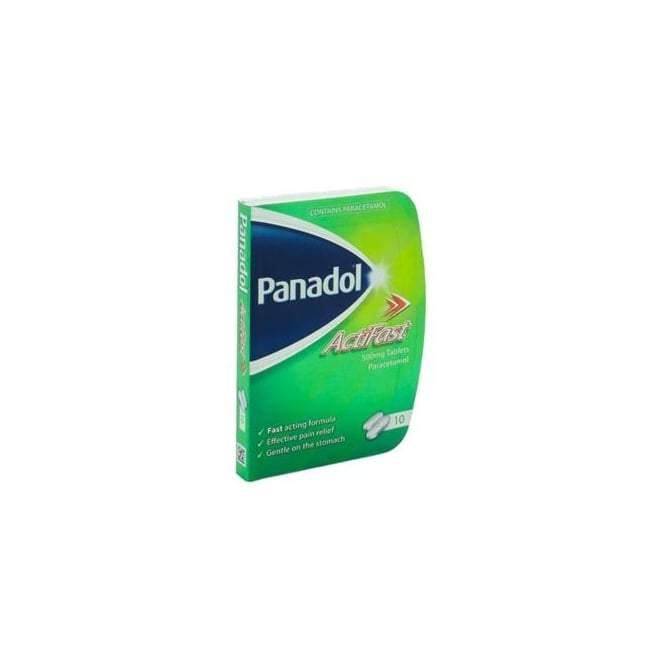 PANADOL ACTIFAST TABLETS 10