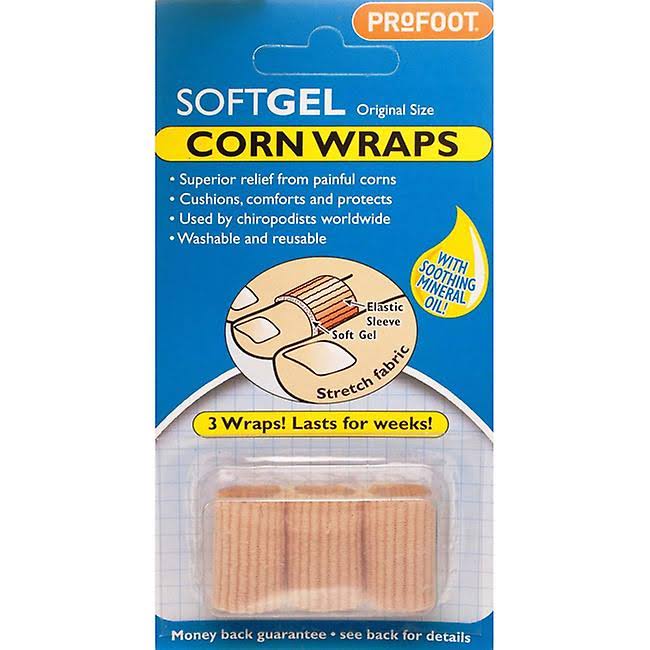 PROFOOT SOFTGEL CORN WRAPS