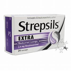 STREPSILS BLACKCURRENT EXTRA 24