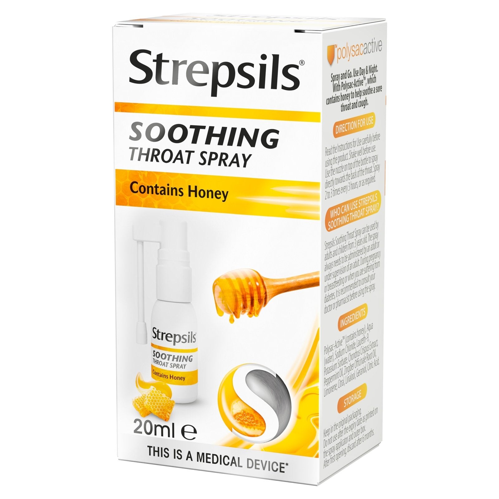 STREPSILS HONEY SPRAY