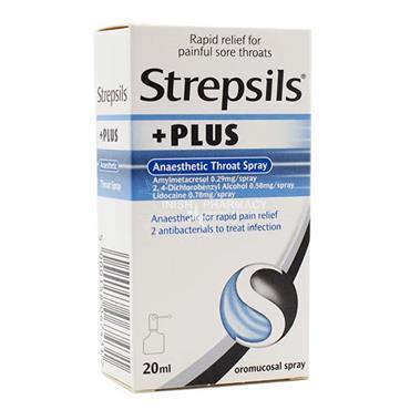 STREPSILS PLUS THROAT SPRAY