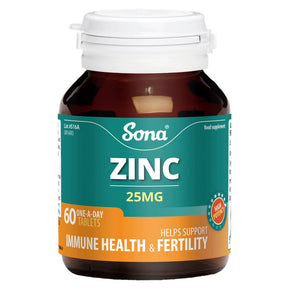 Sona Zinc 25mg