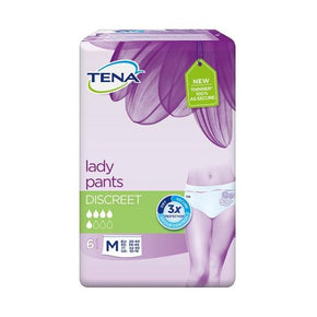 TENA PANTS DISCREET MEDIUM 6
