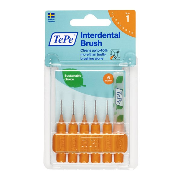 TEPE INTERDENTAL BRUSH ORANGE