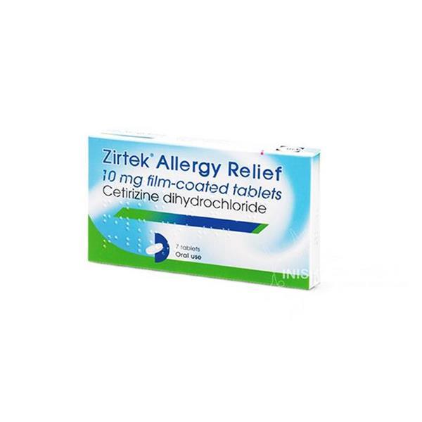 ZIRTEK TABS OTC PACK CETIRIZINE 7