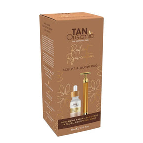 Tan Organic  Radiant Rejuvenation Sculpt & Glow Gift Set