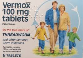 VERMOX TABLETS 100MG 6