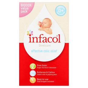 Infacol (Simeticone) Drops Dual Action relief of Colic and Wind