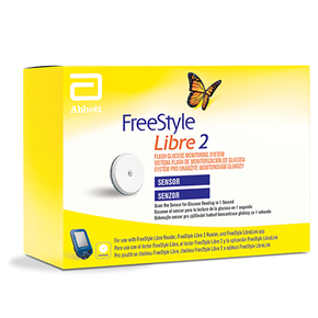 The FreeStyle Libre 2 sensor