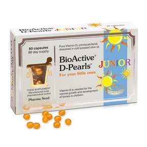 BIOACTIVE D PEARLS JUNIOR 80 PACK