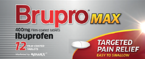 BRUPRO MAX 400MG FILM COATED TABS 12 PACK