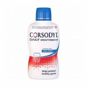 CORSODYL DAILY COOL MINT MOUTHWASH 500ml