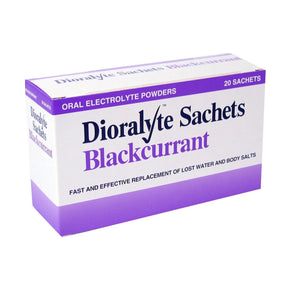 DIORALYTE BLACKCURRANT 20 PACK