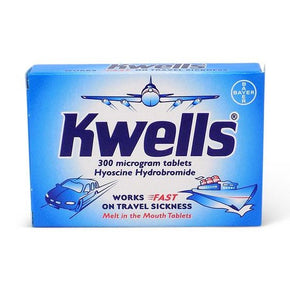 KWELLS TRAVEL SICKNESS TABS 12