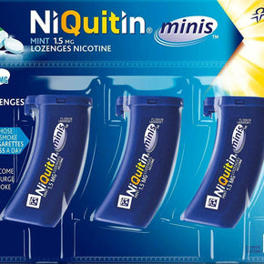 NIQUITIN MINI 1.5MG MINT LOZENGES 60